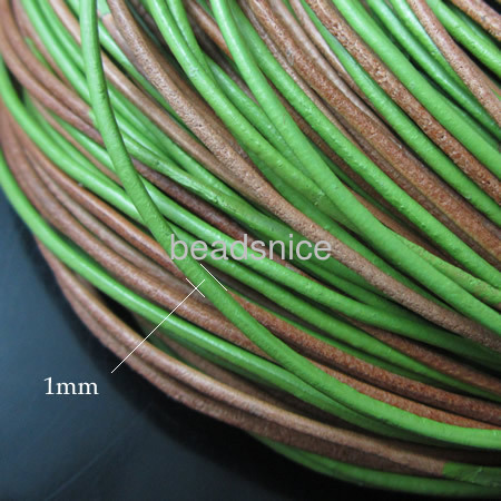 Real Leather Jewelry Cord,Genuine,